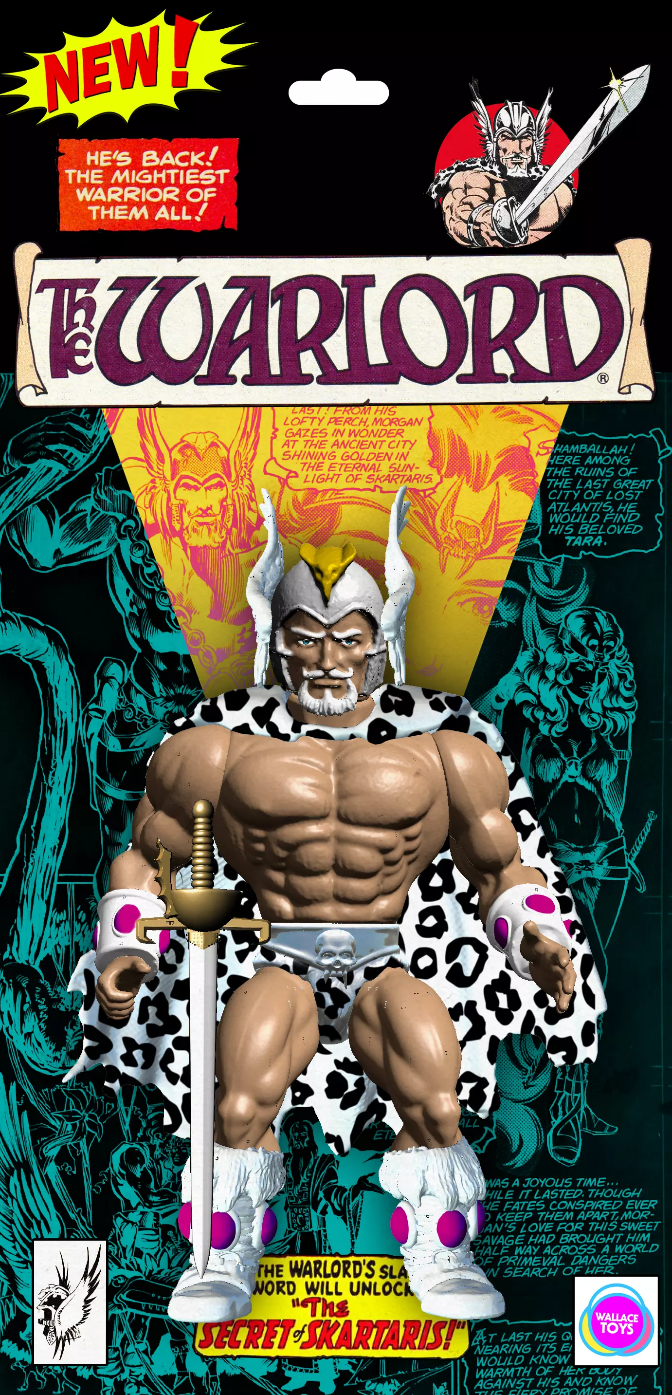 LOST WORLD OF THE WARLORD MOTU STYLE 3D print model_0