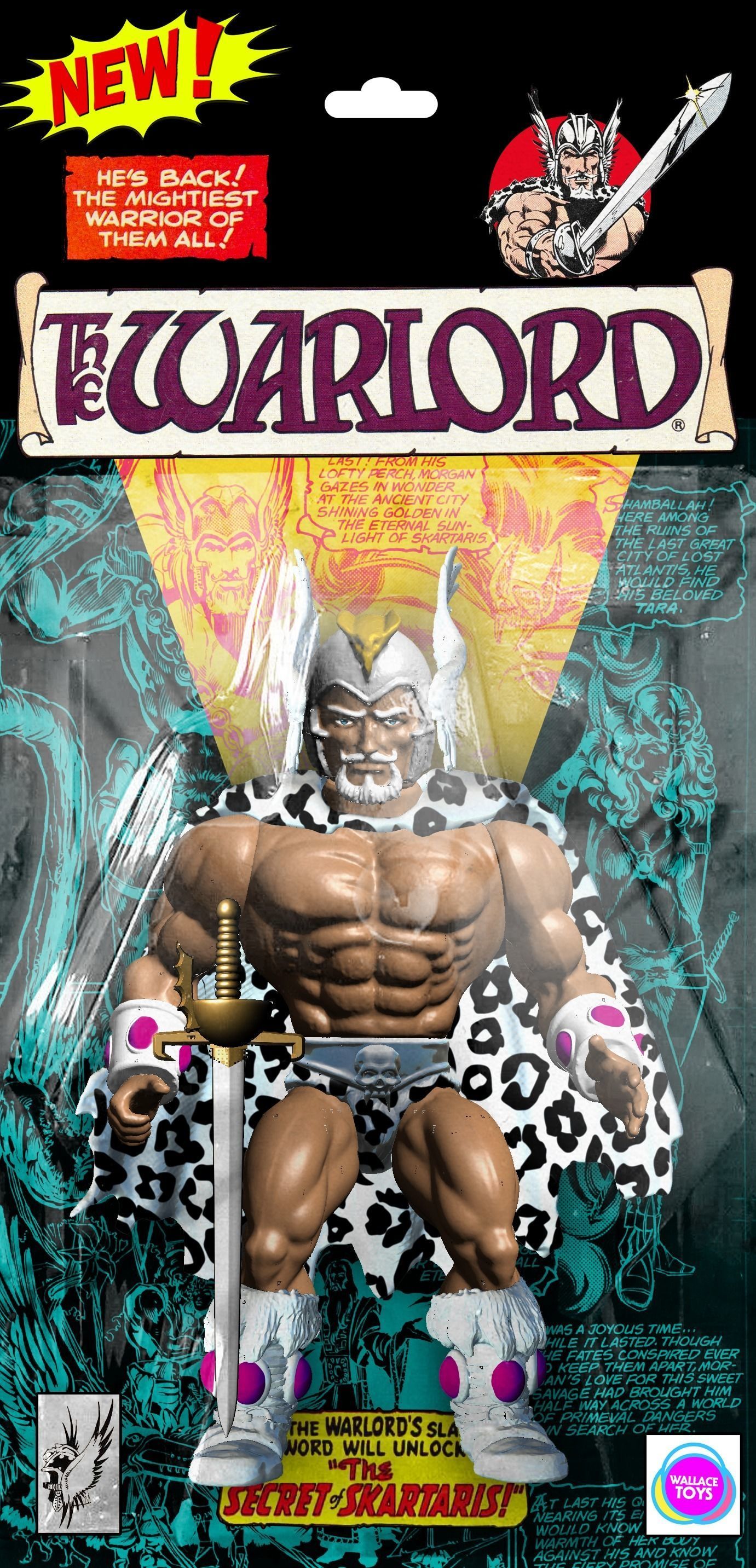 LOST WORLD OF THE WARLORD MOTU STYLE 3D print model_4