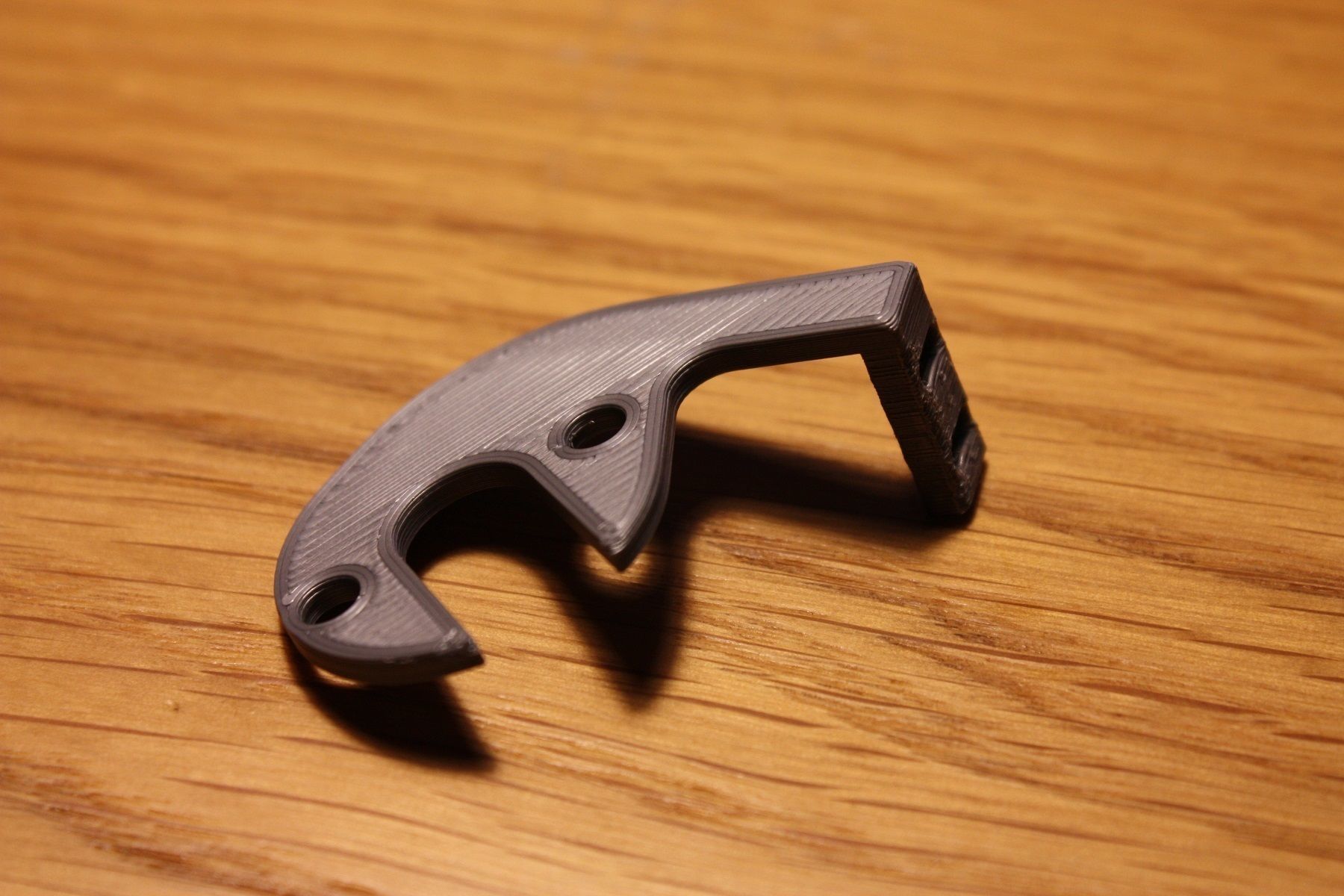 Simple time lapse holder with pad 3D print model_6