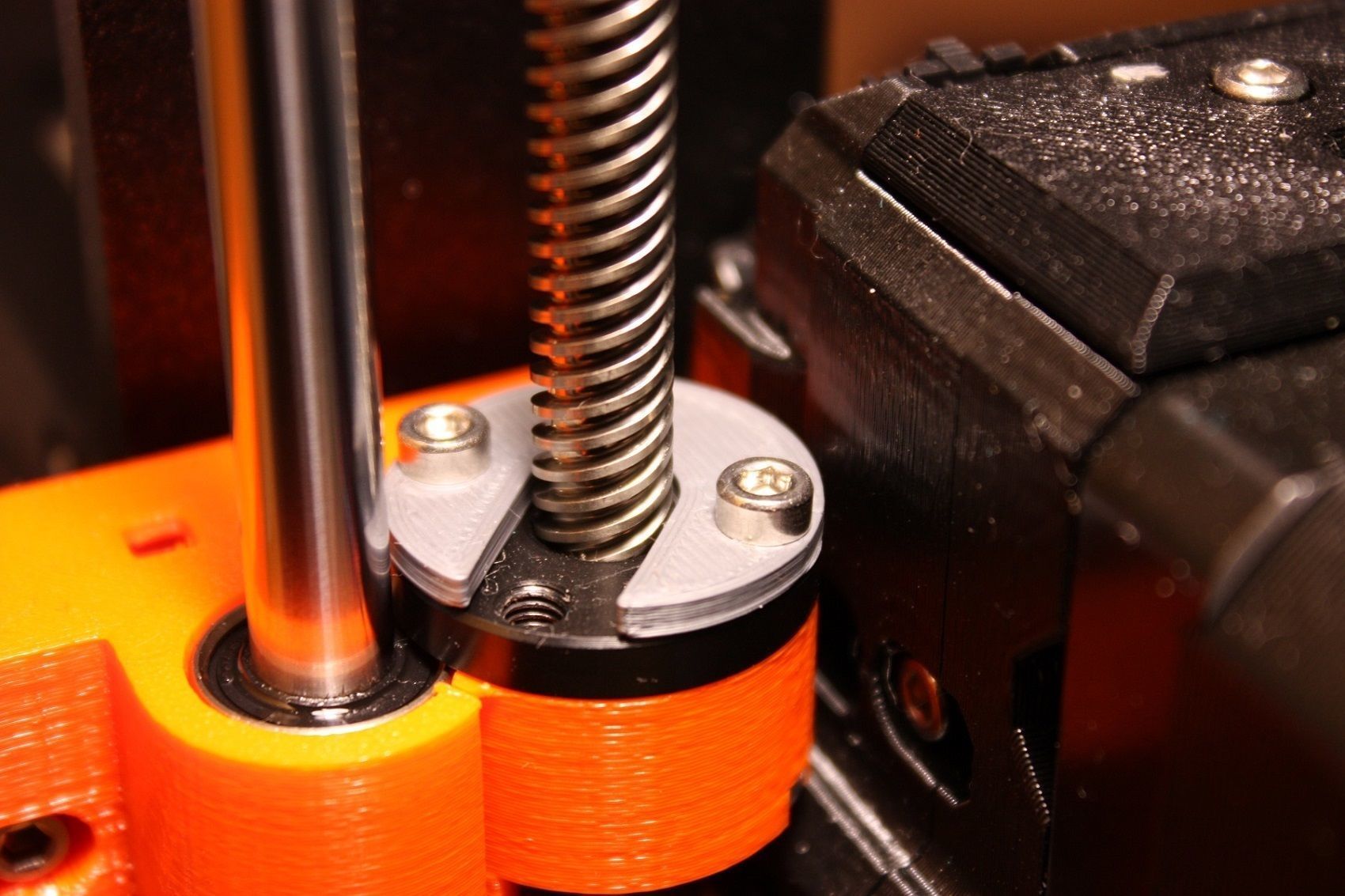 Simple time lapse holder with pad 3D print model_2