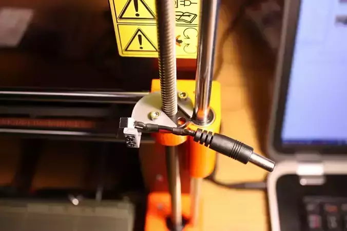 Simple time lapse holder with pad 3D print model
