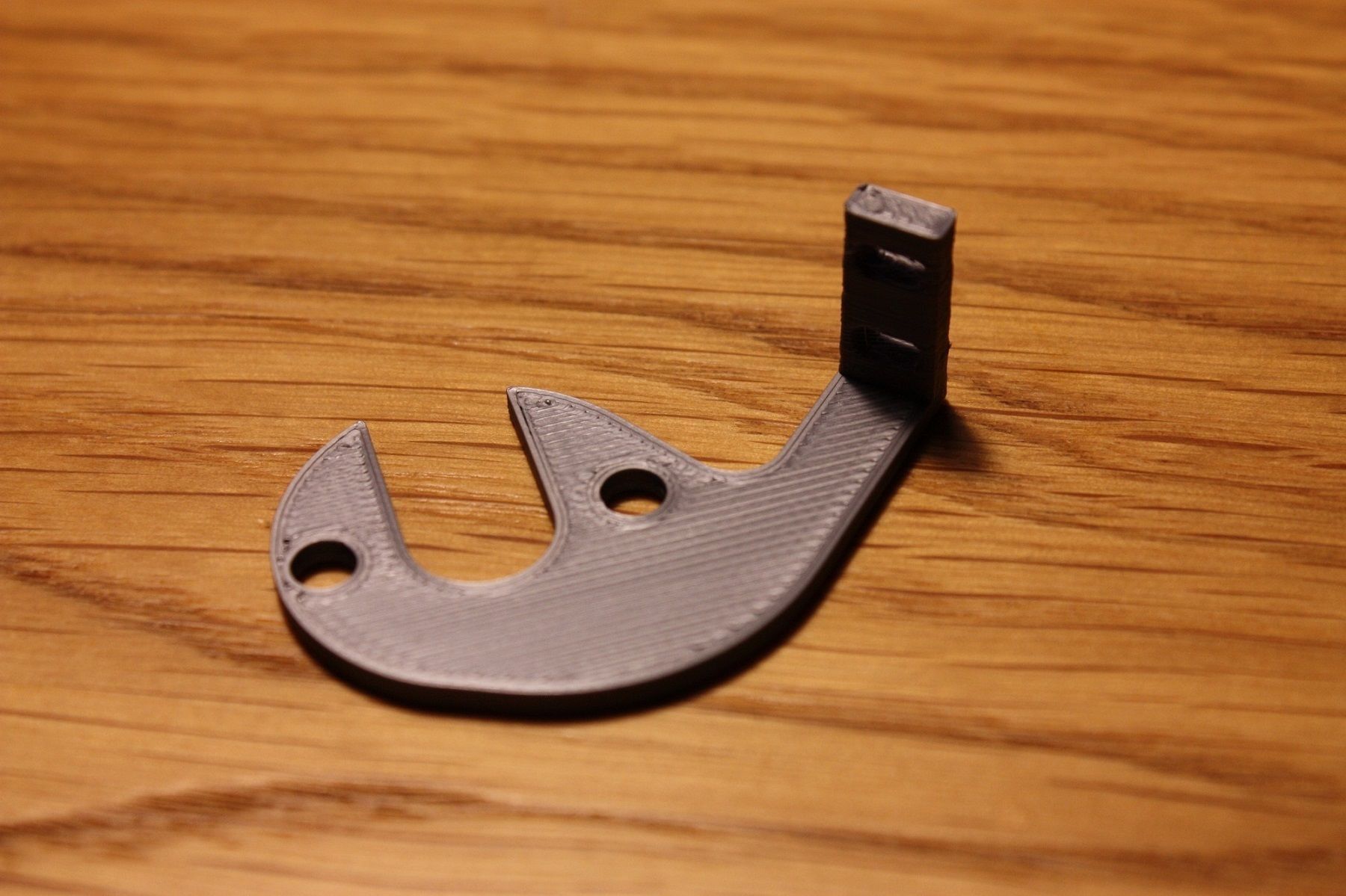 Simple time lapse holder with pad 3D print model_5