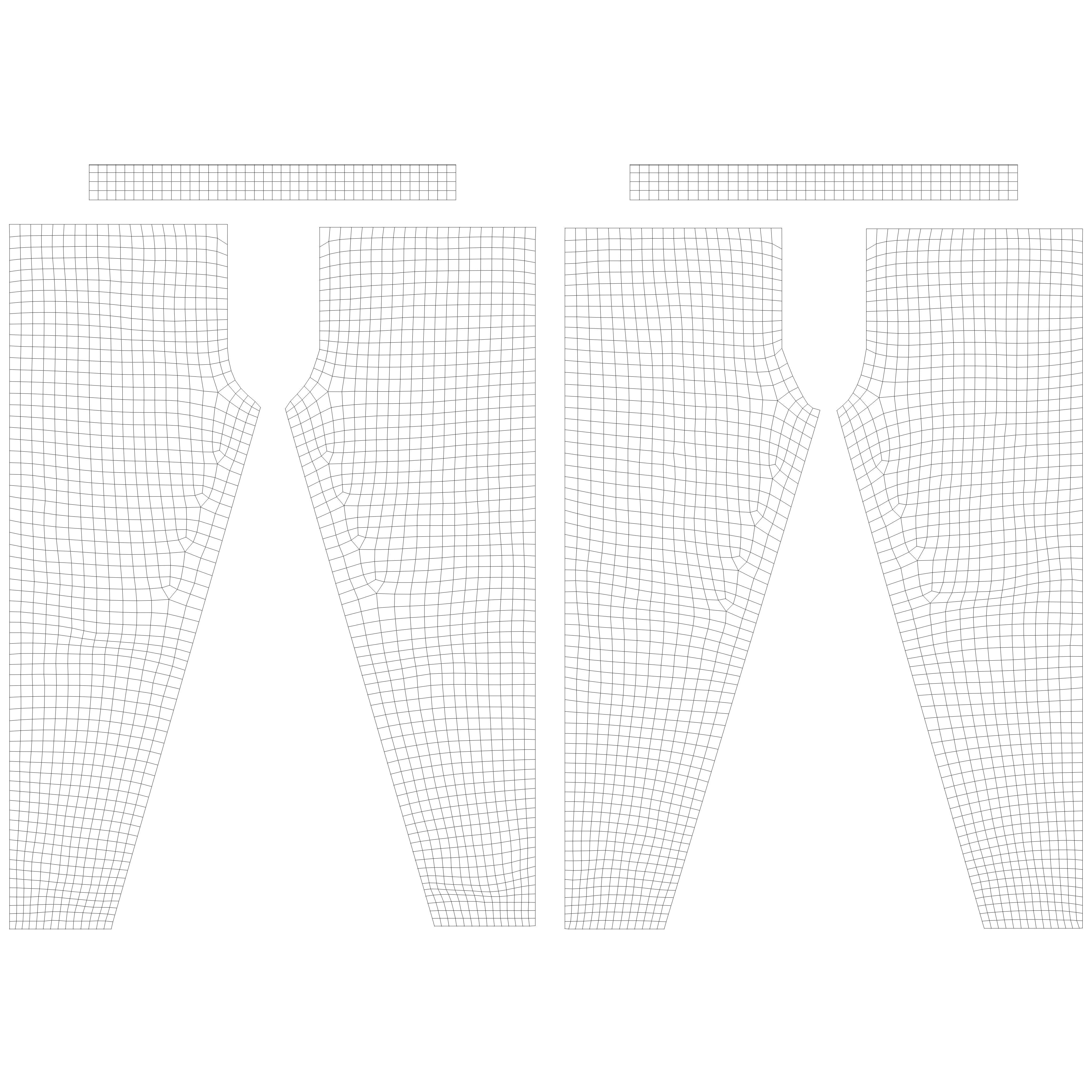 Sport girls outfit - 5 colors Low-poly 3D model_86