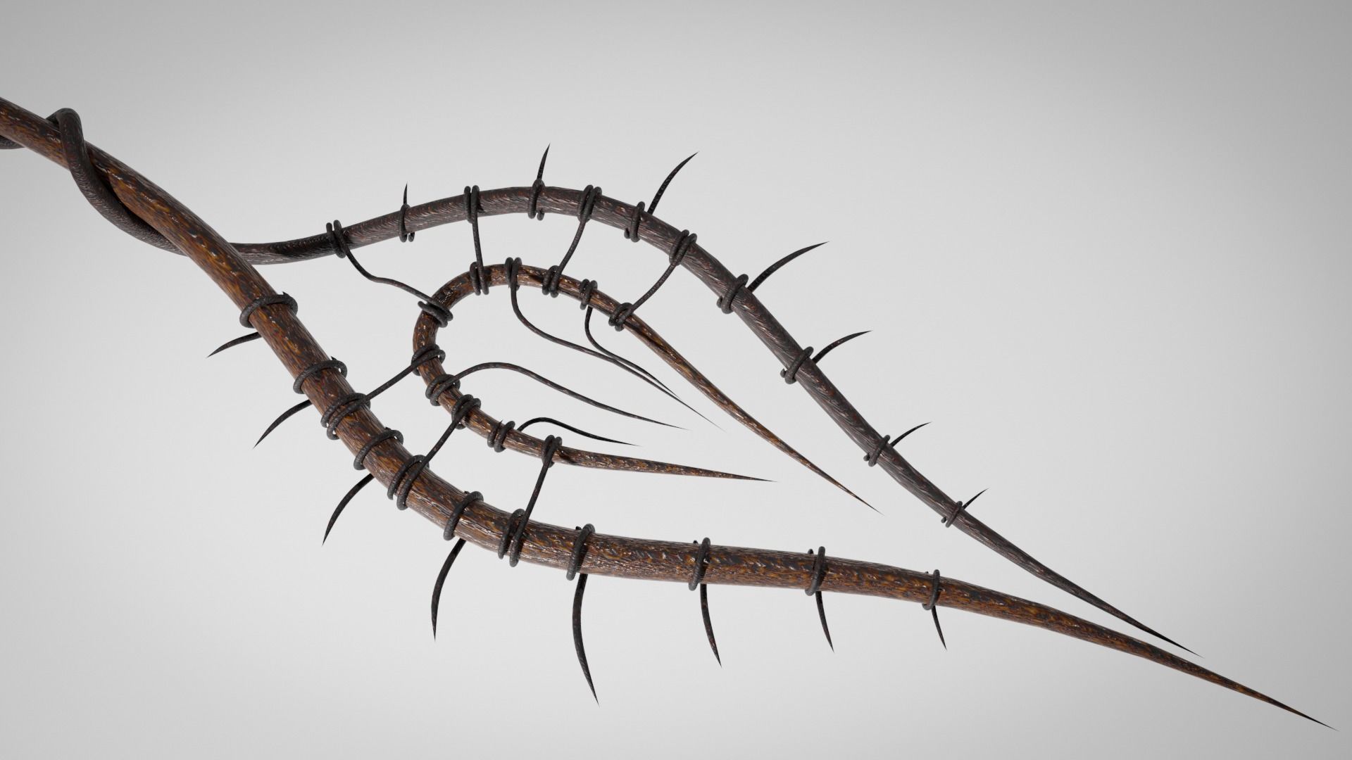 Witch staff 3D model_6