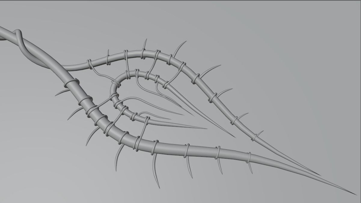 Witch staff 3D model_15