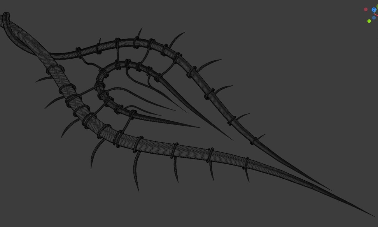 Witch staff 3D model_13