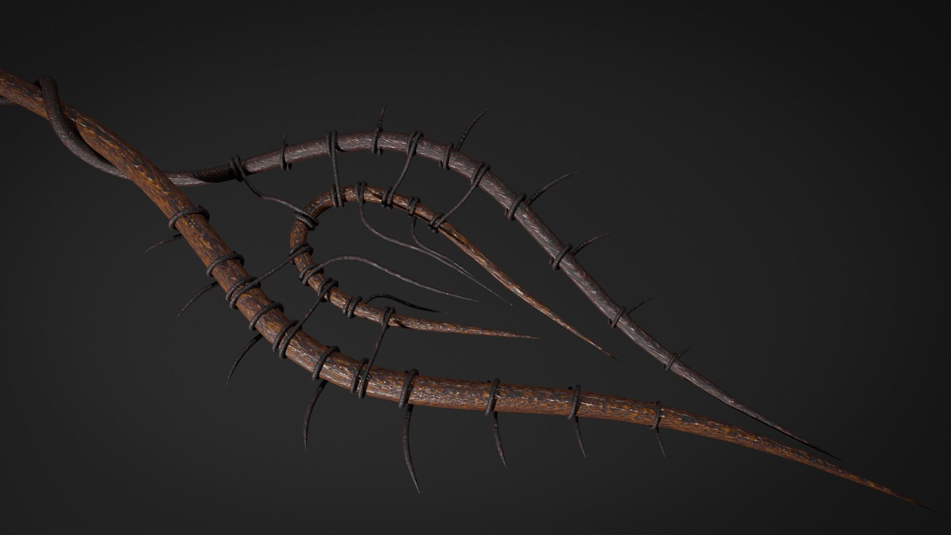 Witch staff 3D model_10