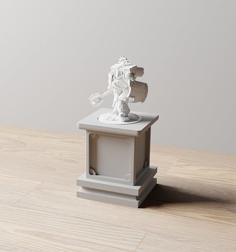 Mk1 Model Plinth Free 3D print model