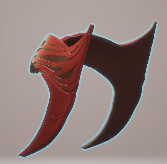 Scarlet Witch Crown STL downloadable file wandavision - STL File 3D print model_8