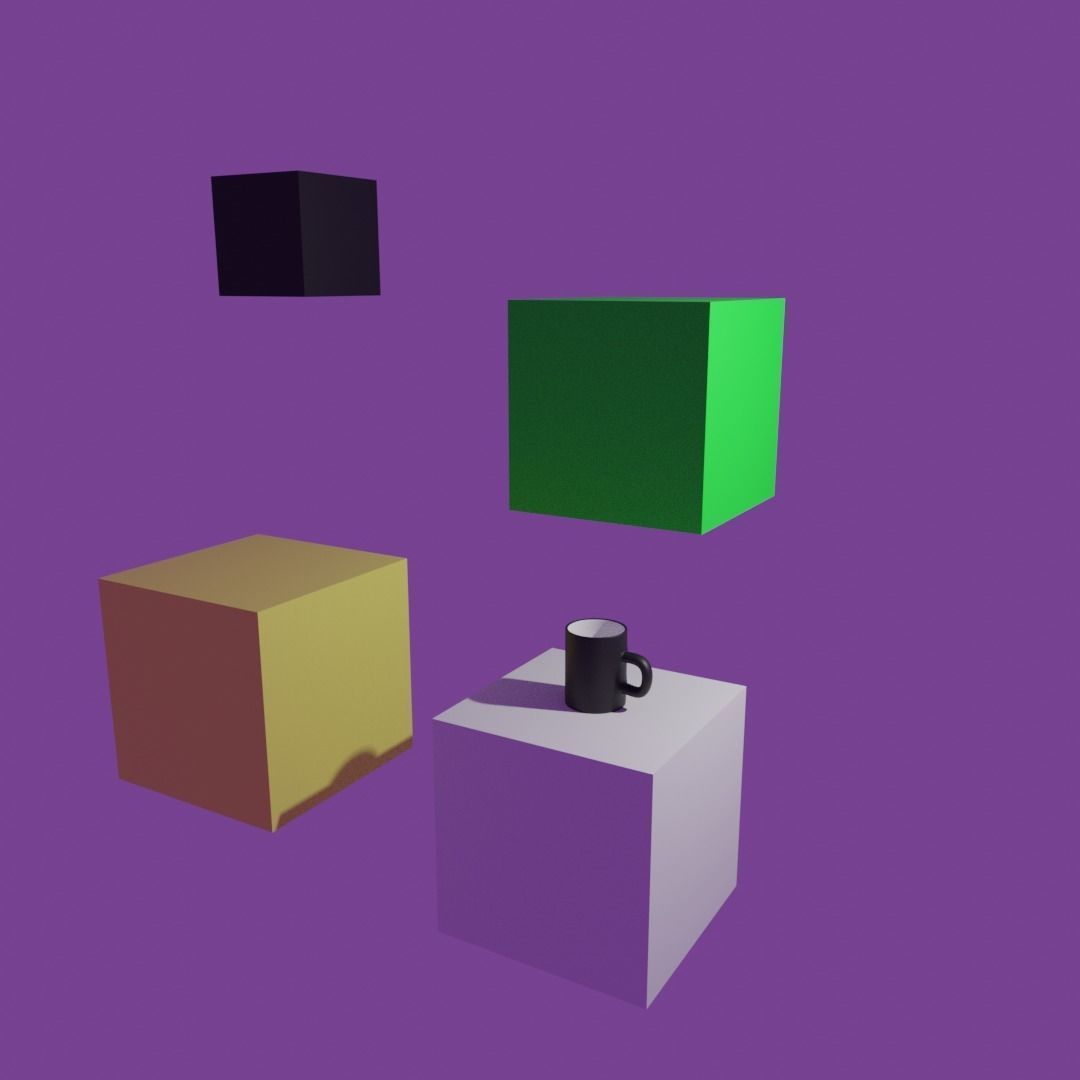 Coffe Cup 3D model_2