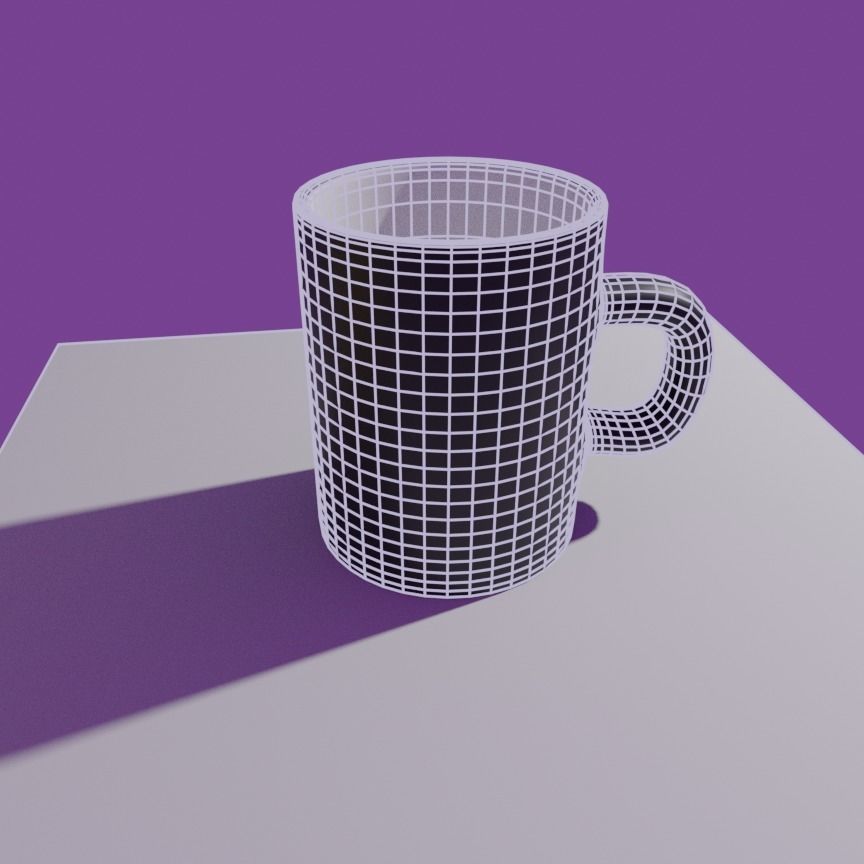 Coffe Cup 3D model_3