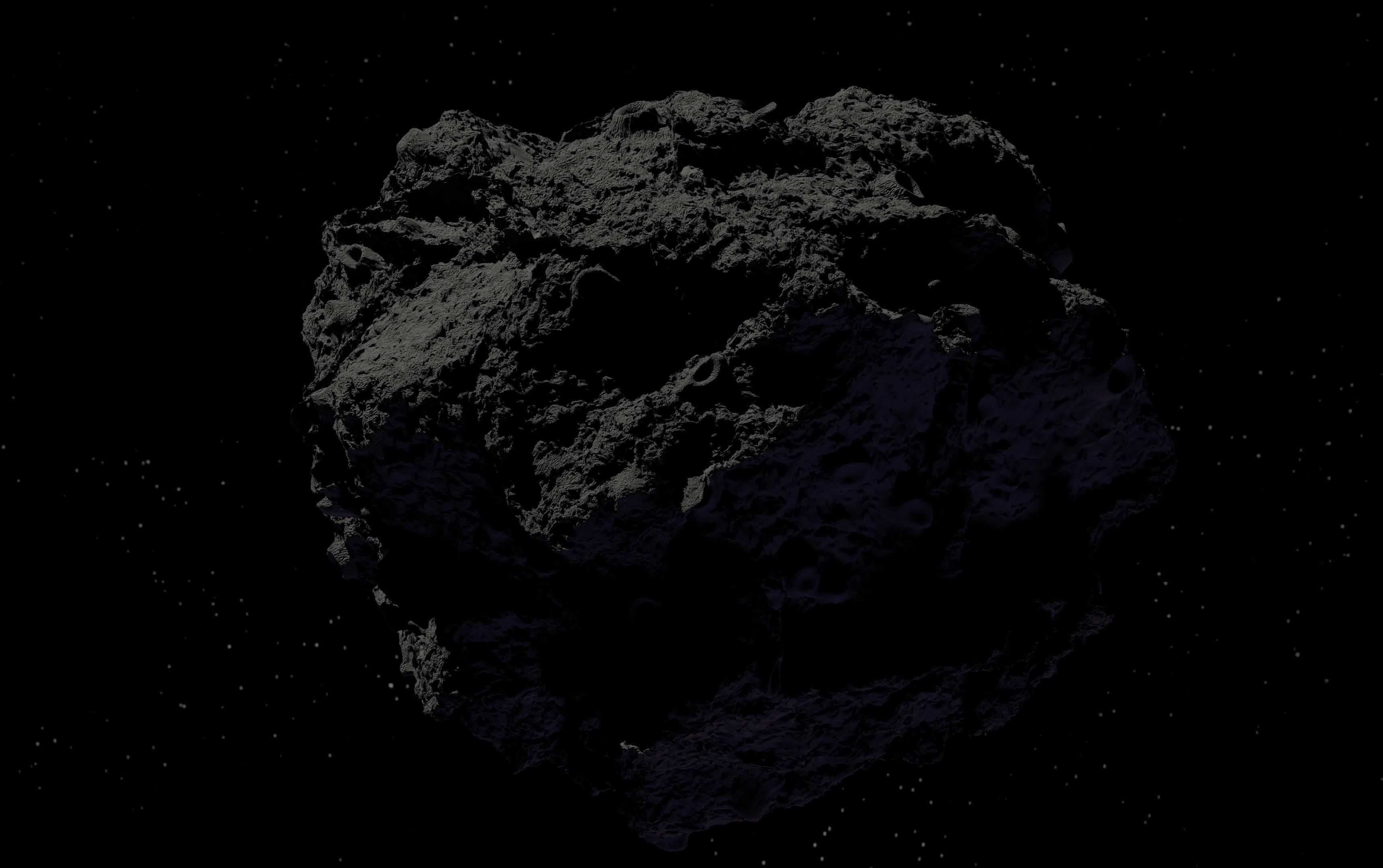asteroid version 3 high detail 3D model_15