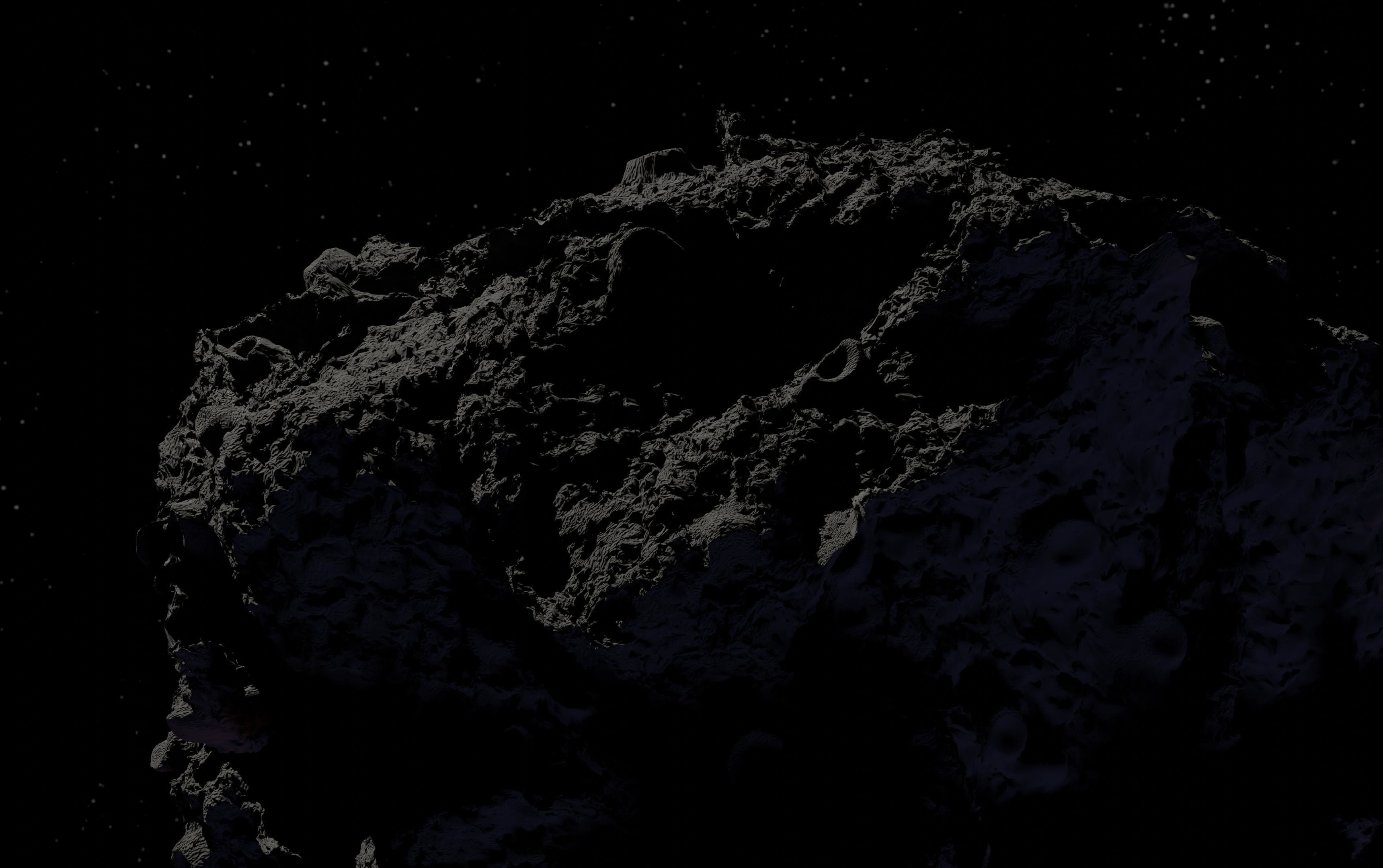 asteroid version 3 high detail 3D model_5