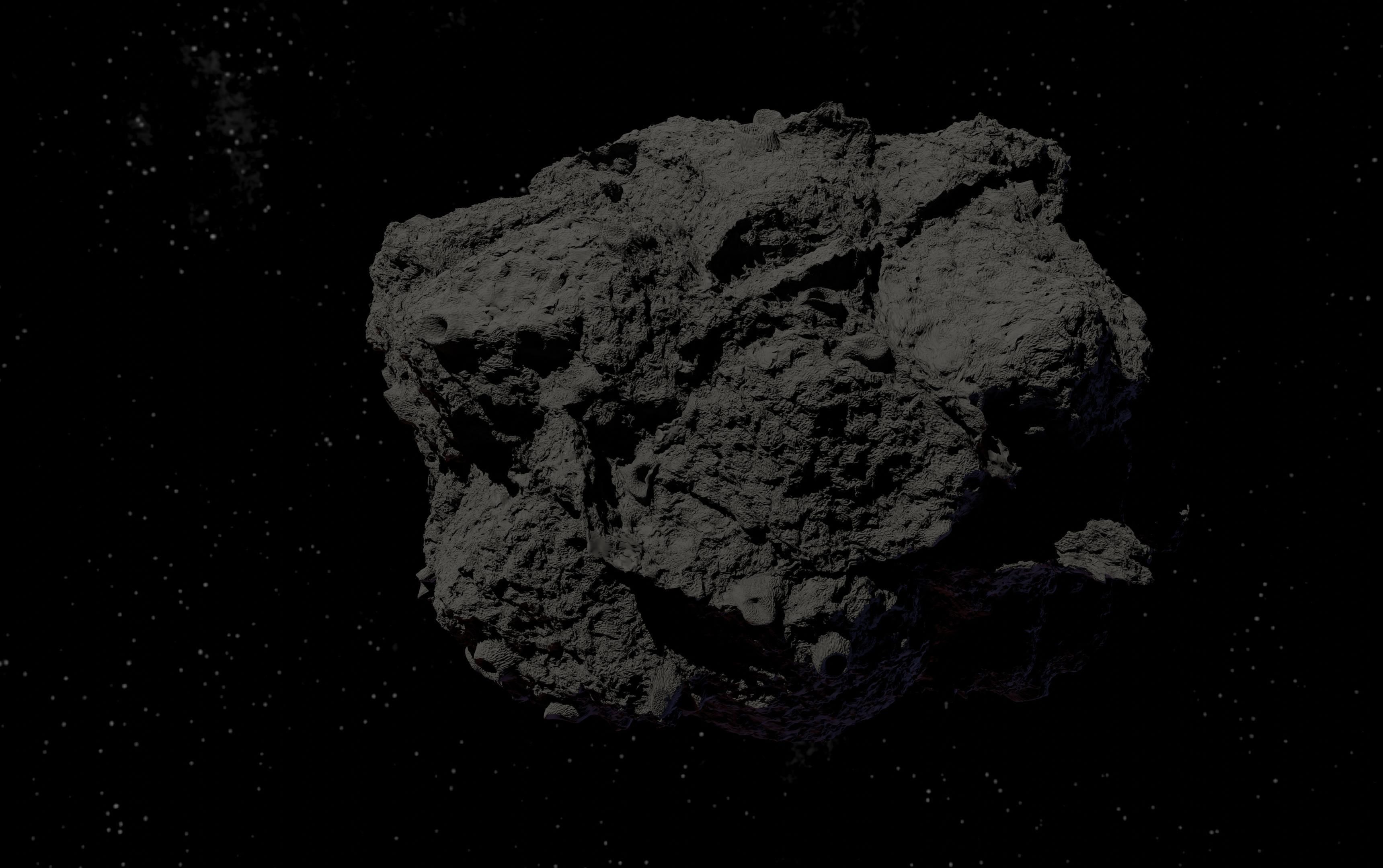 asteroid version 3 high detail 3D model_16