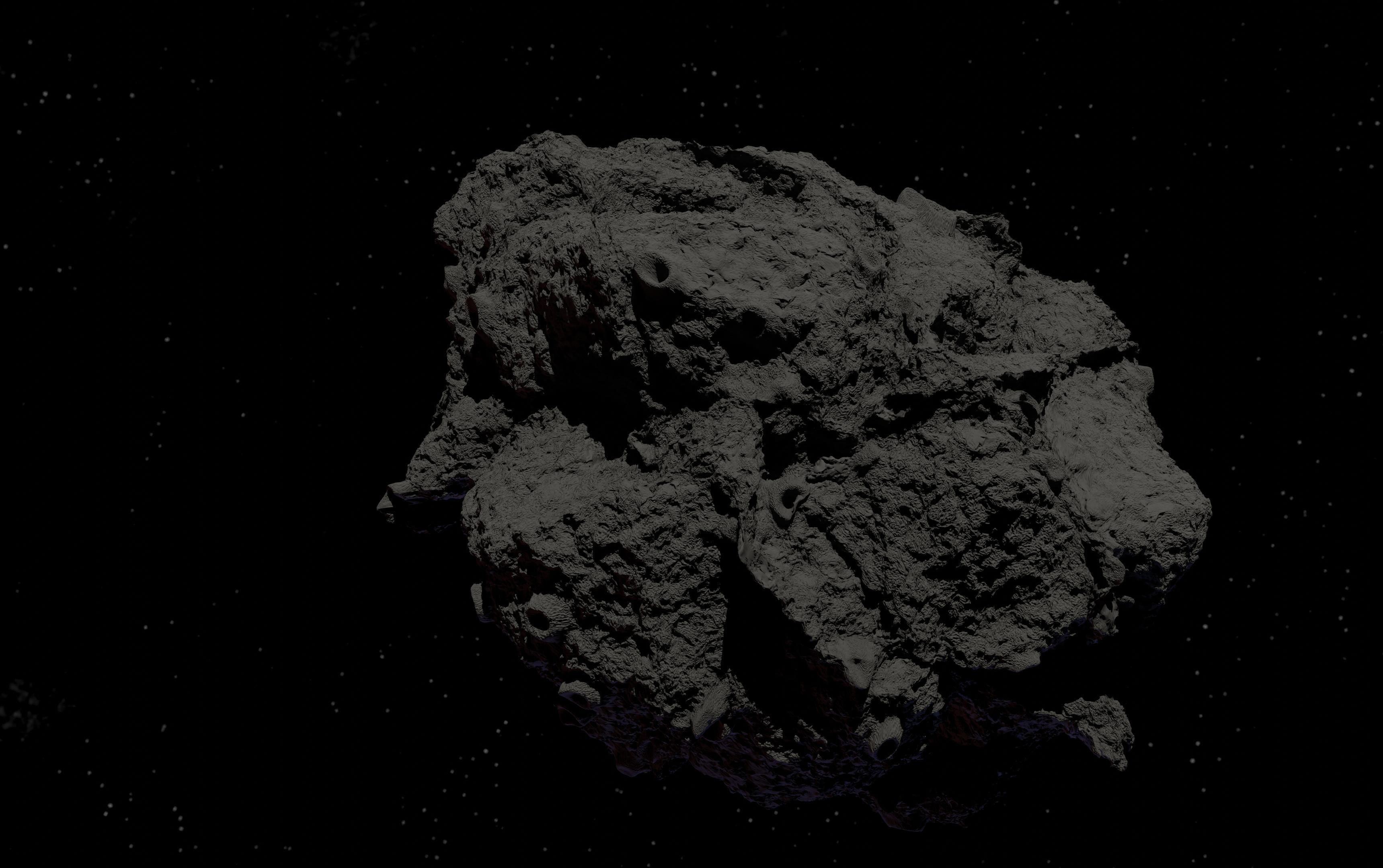 asteroid version 3 high detail 3D model_18