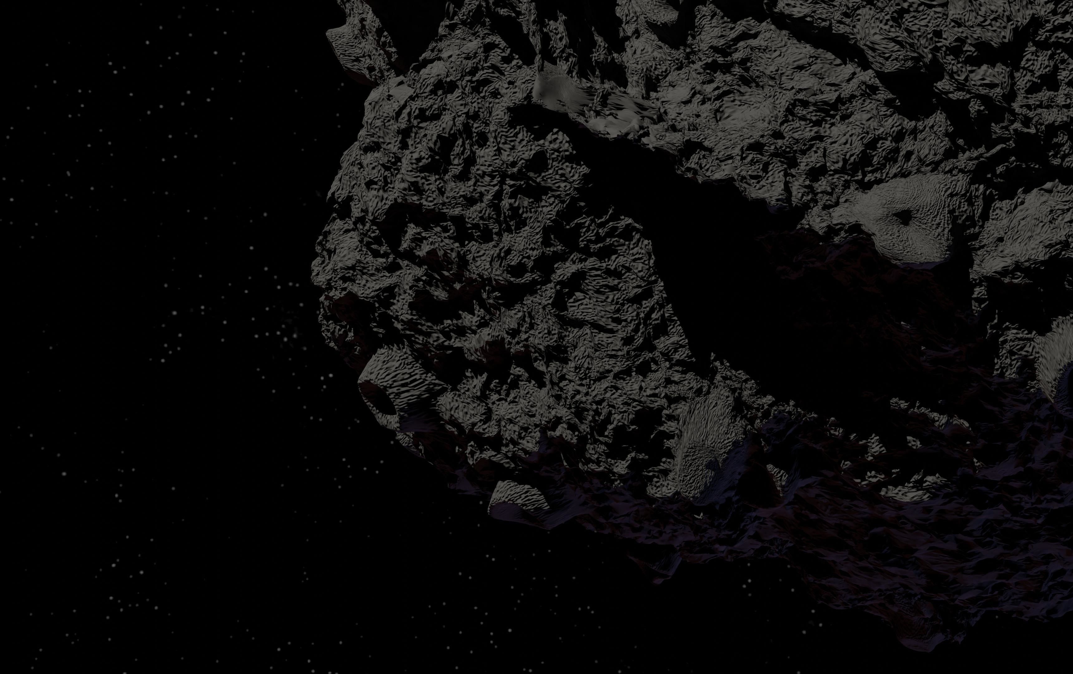 asteroid version 3 high detail 3D model_24
