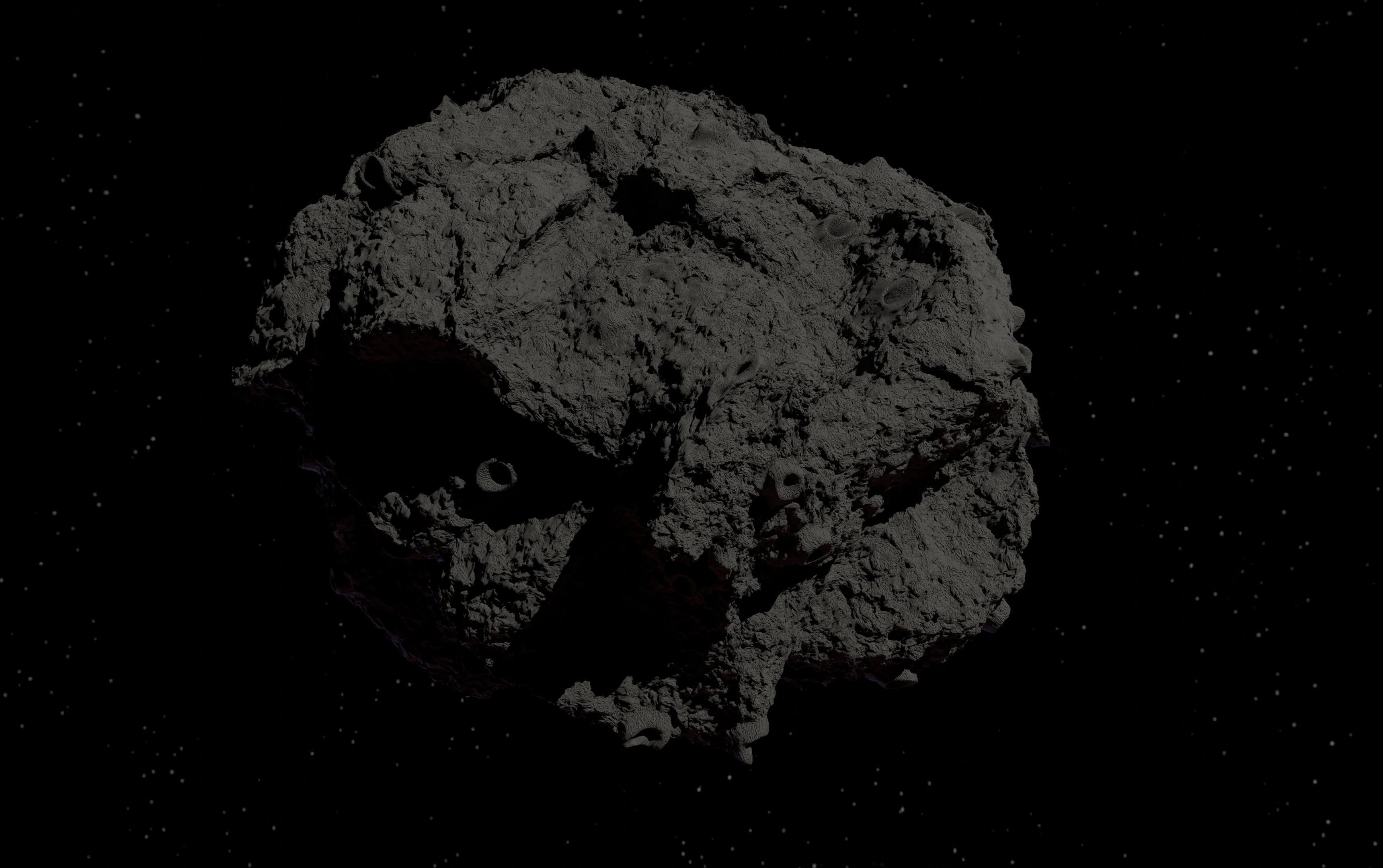 asteroid version 3 high detail 3D model_13