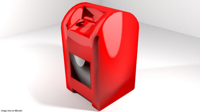 Mailbox - Type 3 3D model