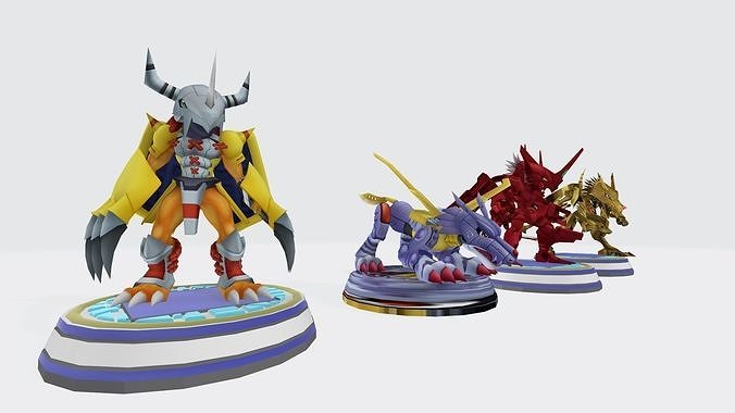 digimon SD 3D print model