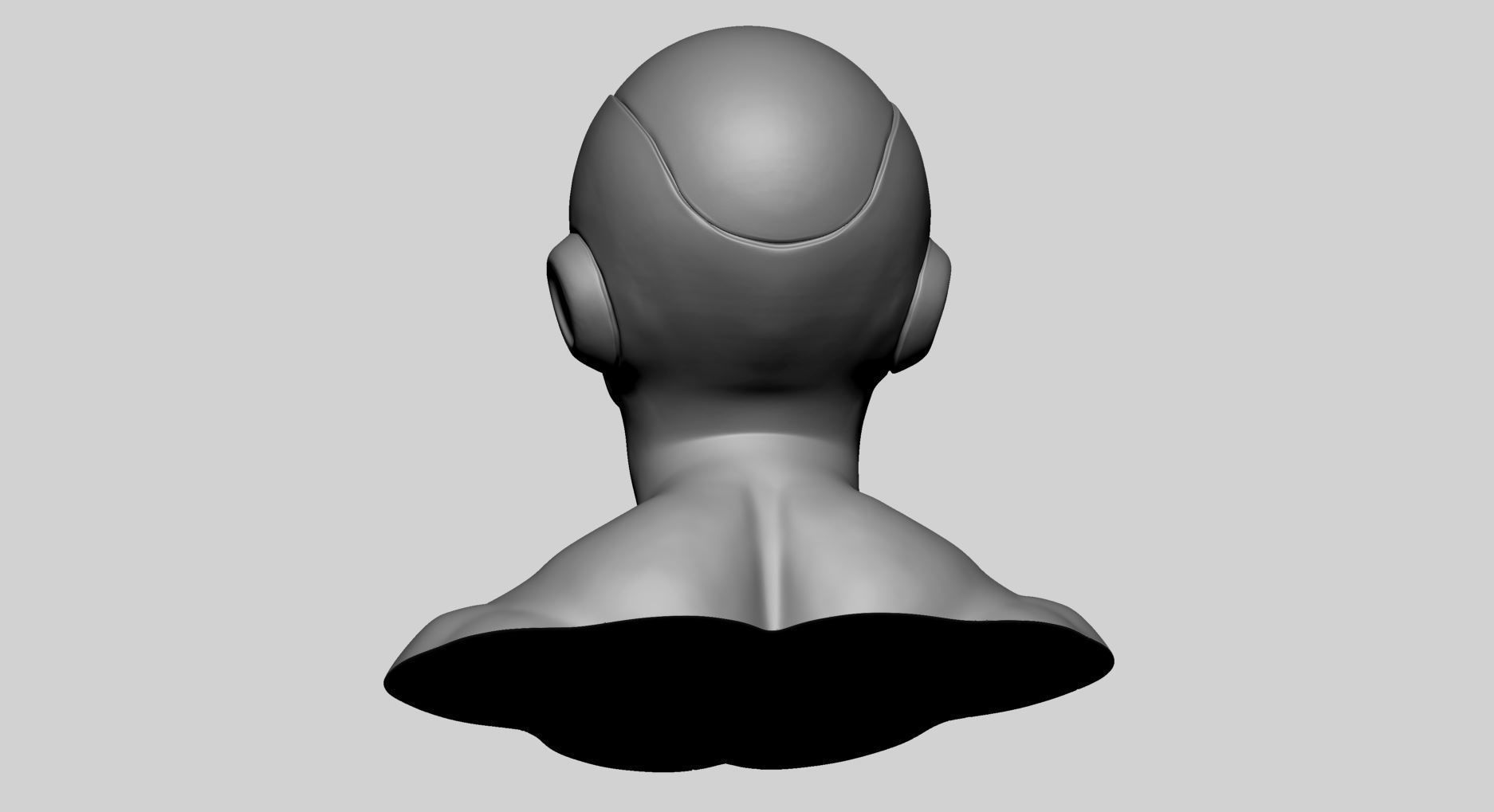 Frieza Bust Printable 3D print model_4