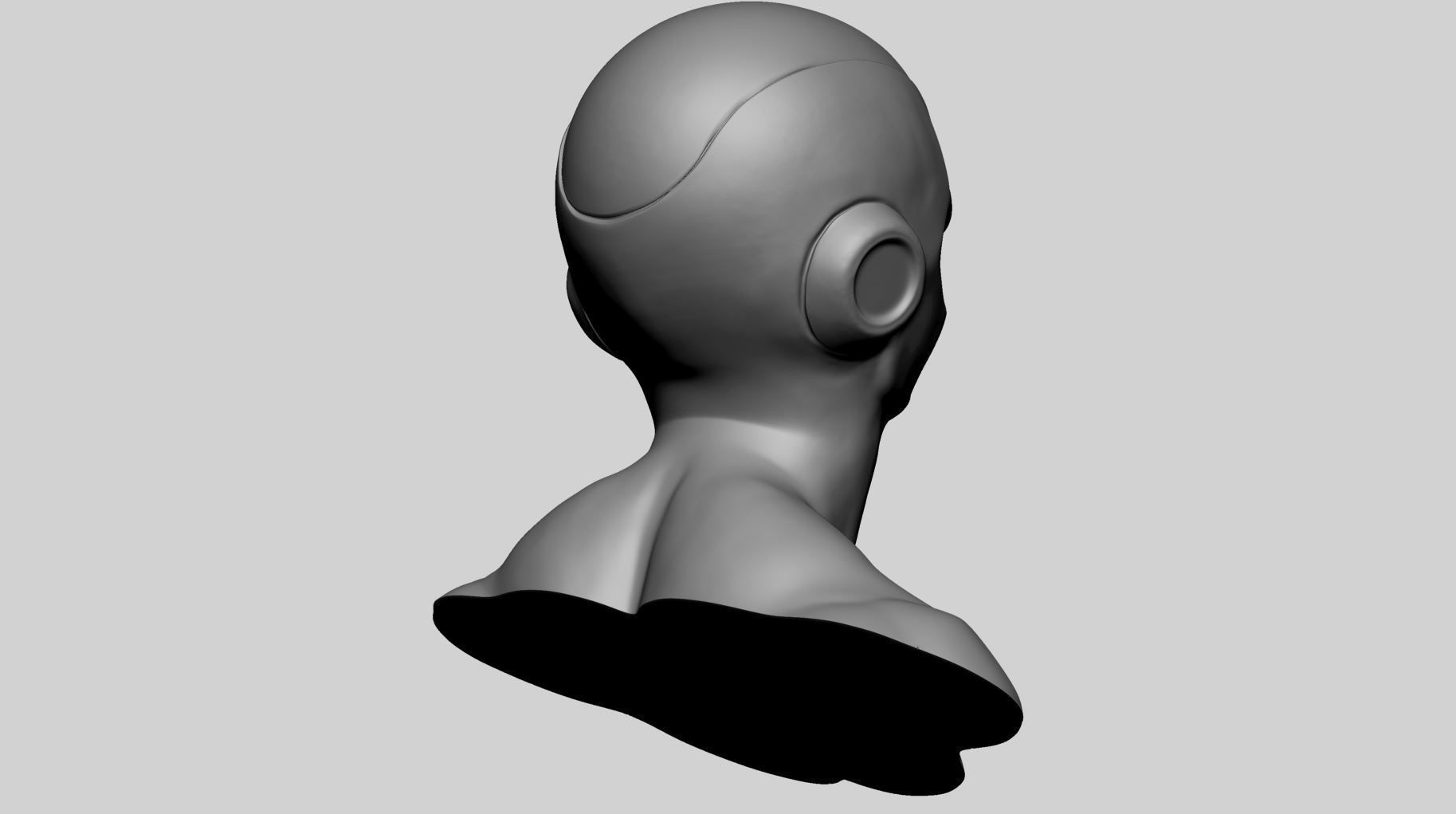 Frieza Bust Printable 3D print model_3