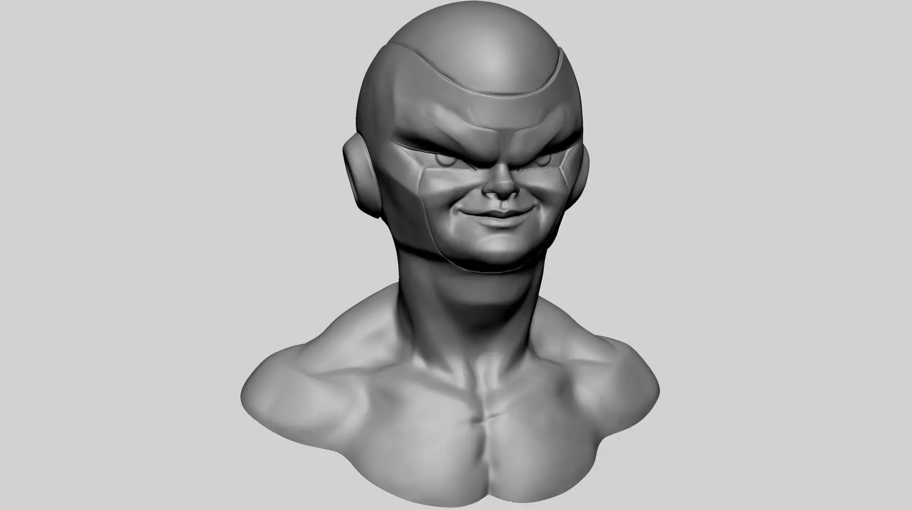 Frieza Bust Printable 3D print model_0