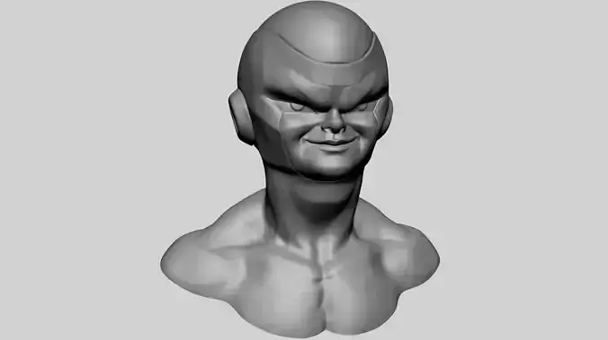 Frieza Bust Printable 3D print model