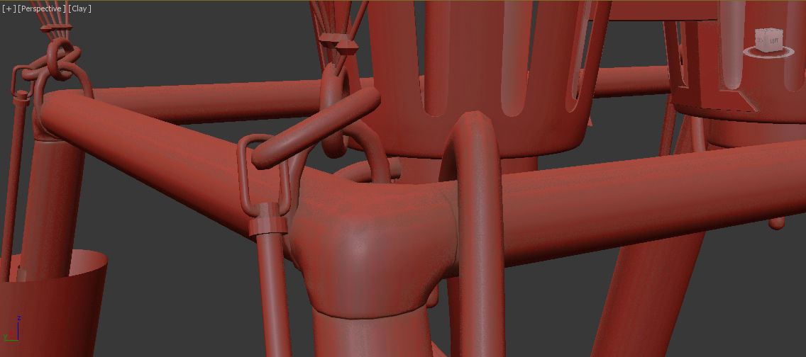 EnglandFlag-Parachute hot air balloon - hot air balloon 3D model_7