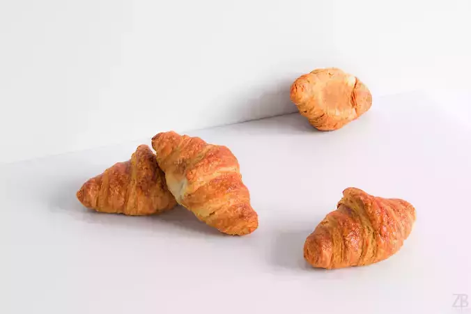 Croissant 3D model