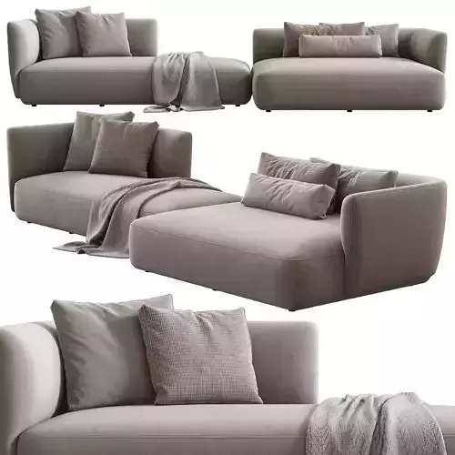MDF Italia Cosy Composition 01 3D model