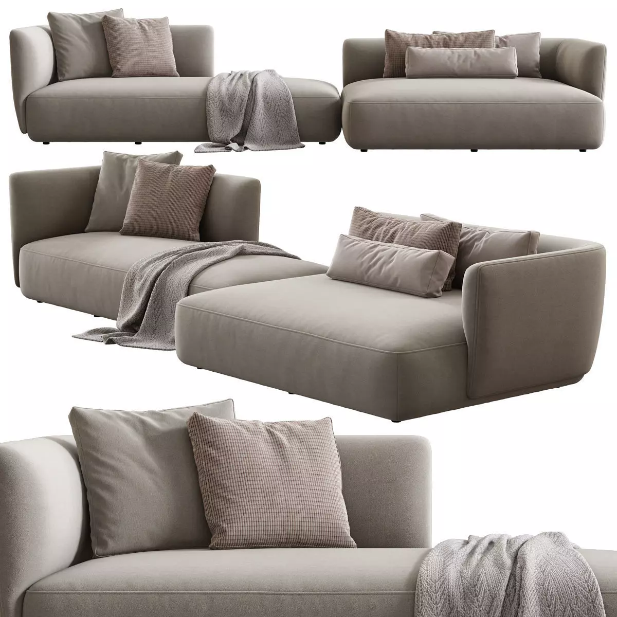 MDF Italia Cosy Composition 01 3D model_0