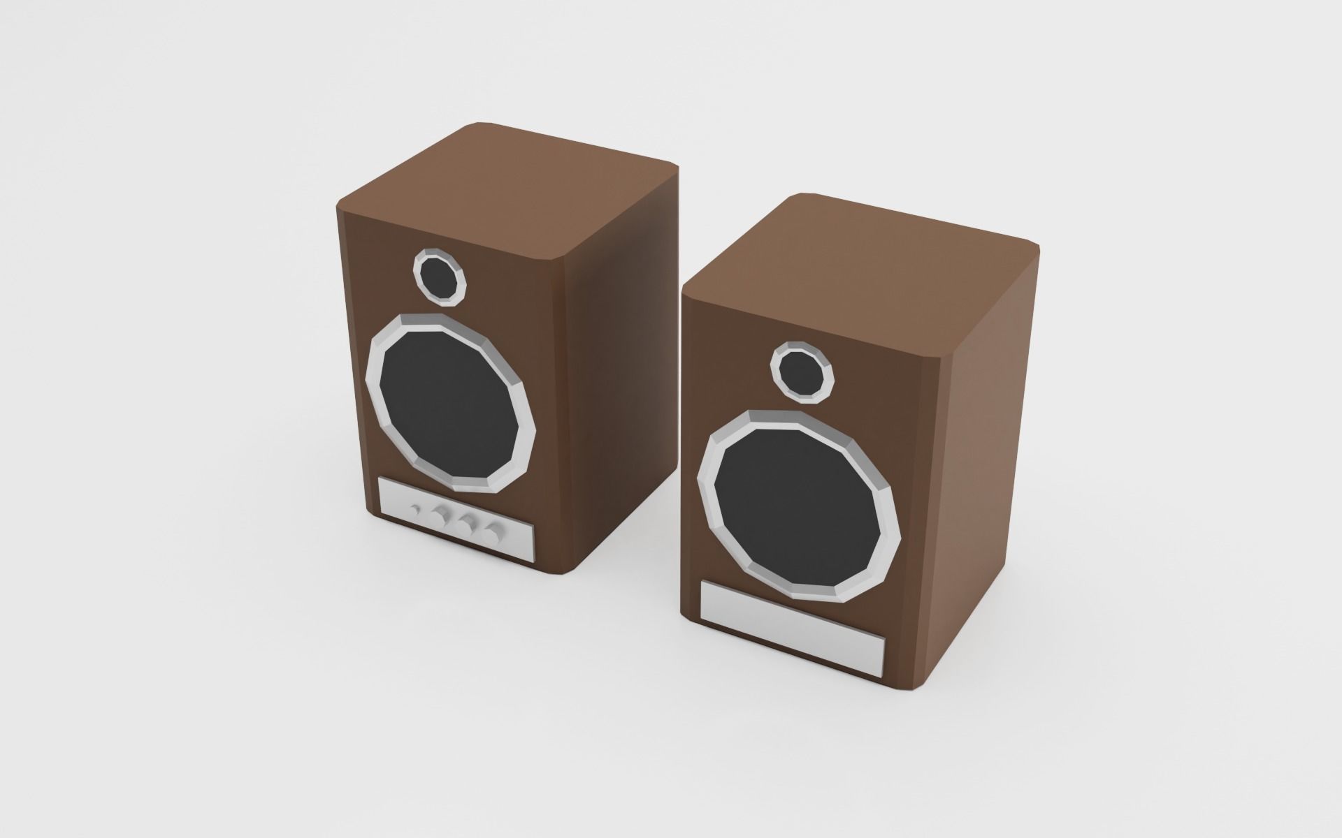 Electronics Pack Low Poly Low-poly 3D model_13