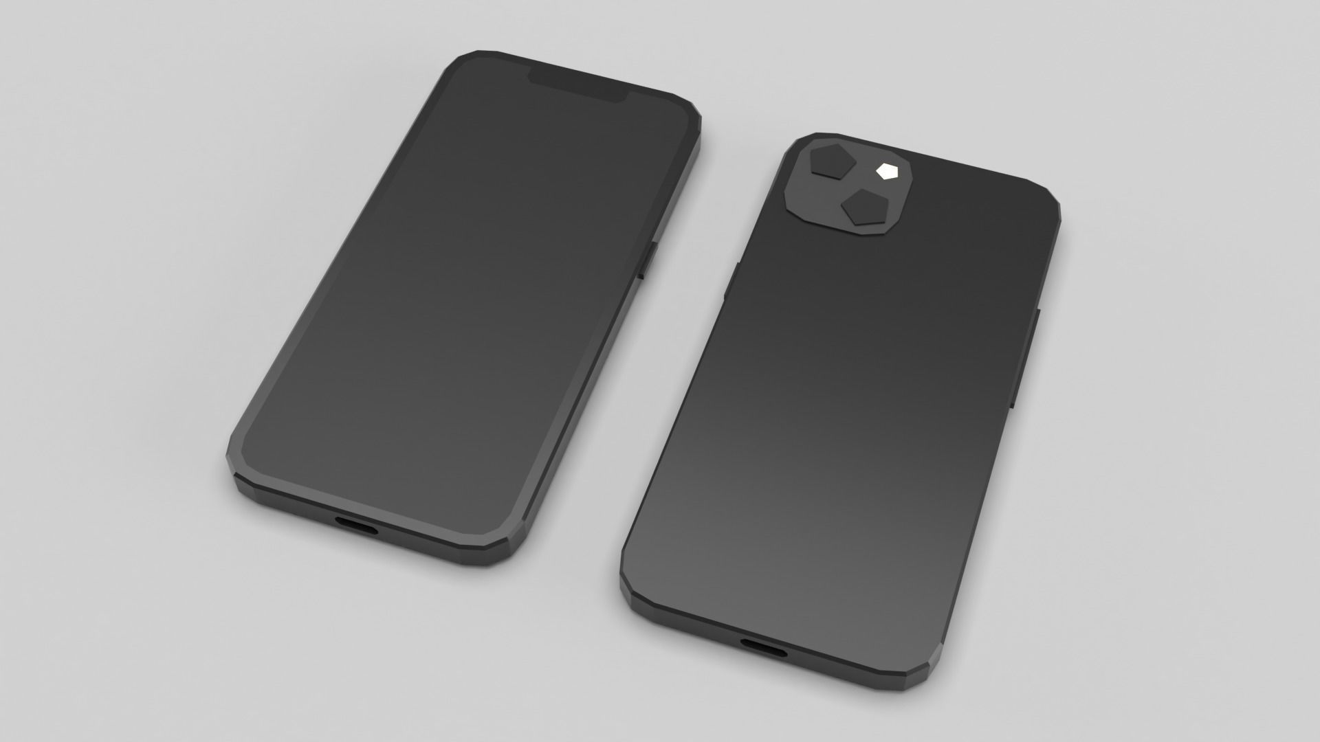 Electronics Pack Low Poly Low-poly 3D model_31