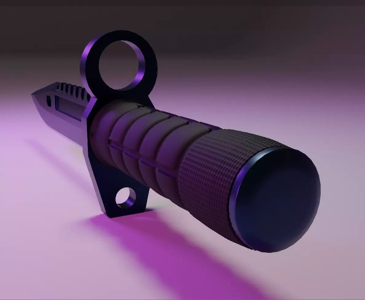 M9 Bayonet Knife Free 3D model_0