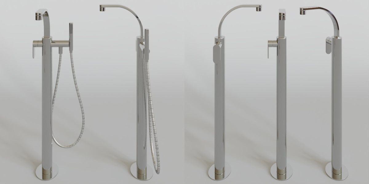 Luxcore Bathroom Assets Pack 02 3D model_15