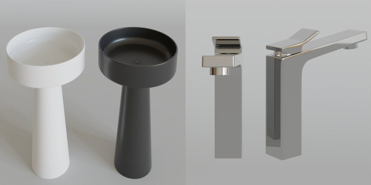 Luxcore Bathroom Assets Pack 02 3D model_20