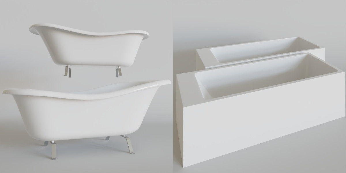 Luxcore Bathroom Assets Pack 02 3D model_19
