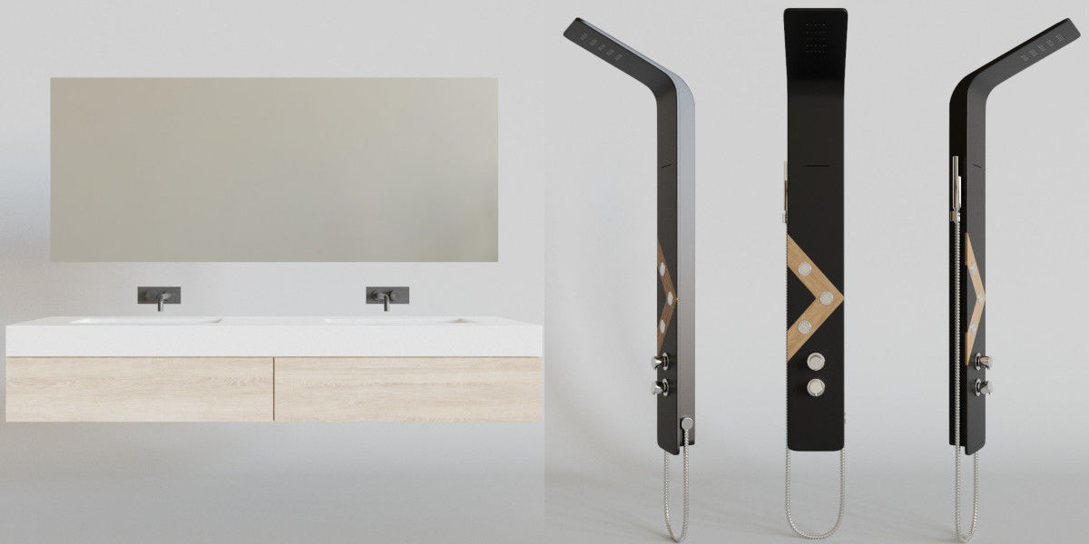 Luxcore Bathroom Assets Pack 02 3D model_25