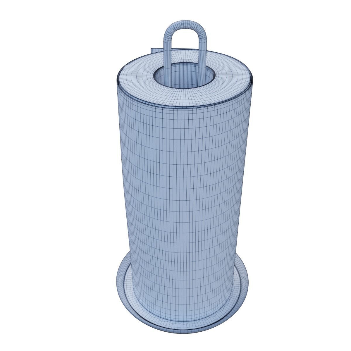Paper towel Free 3D model_7