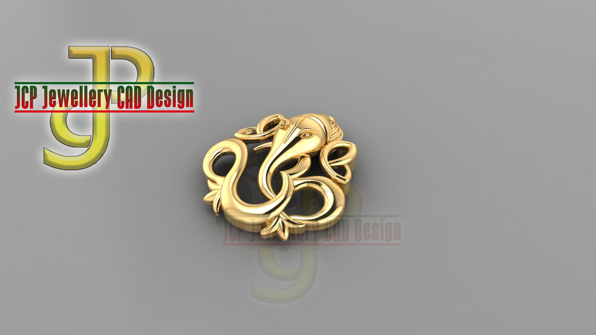 GANASH PENDENT 3D print model_2