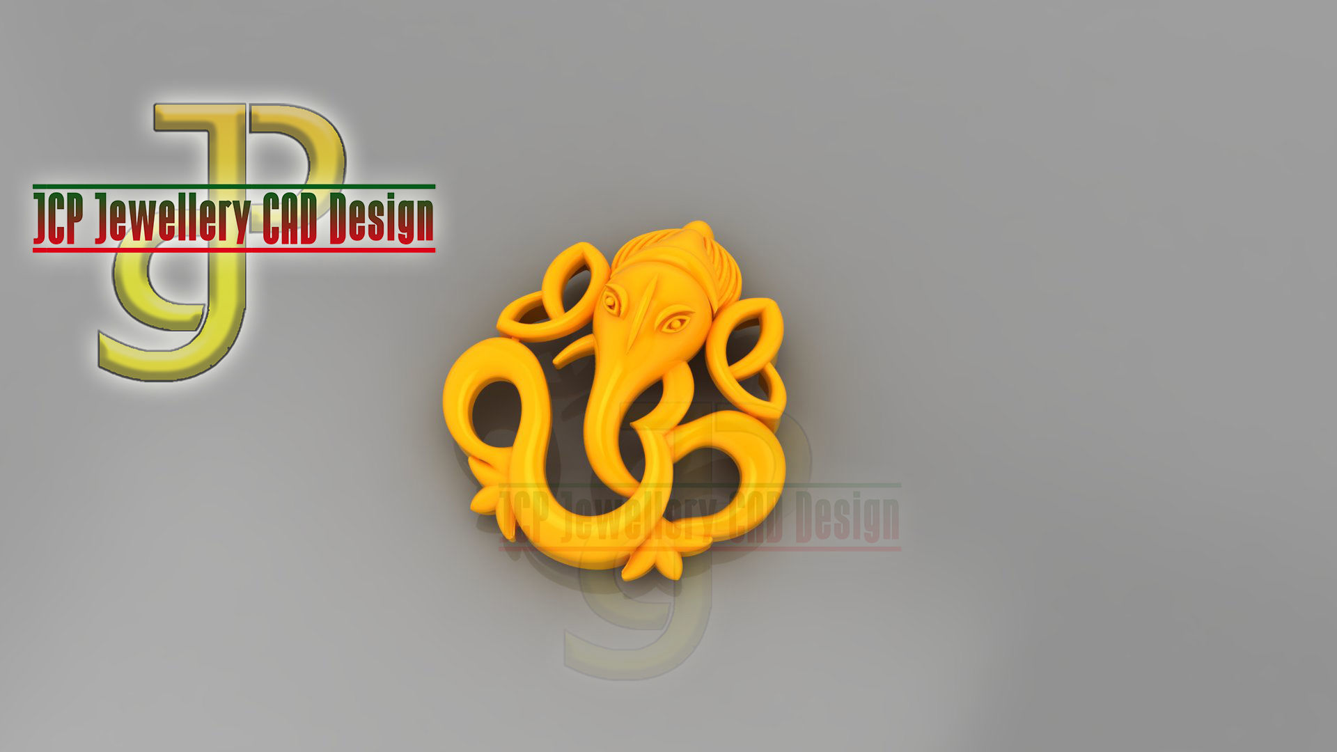 GANASH PENDENT 3D print model_1