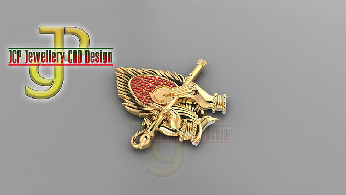 FETHER PENDENT 3D print model