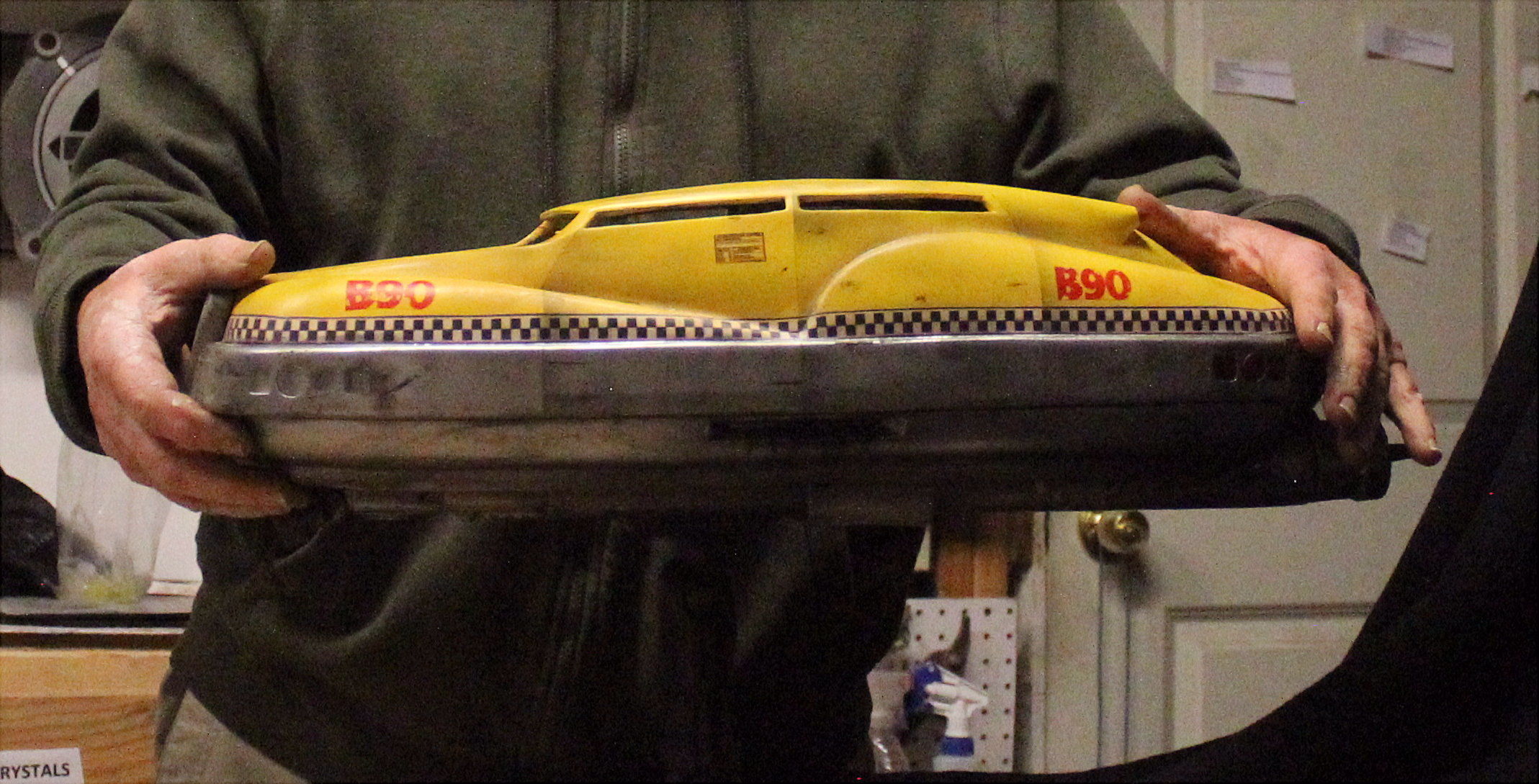 The fifth element taxi cab STL MODEL studio scale 3D print model_18