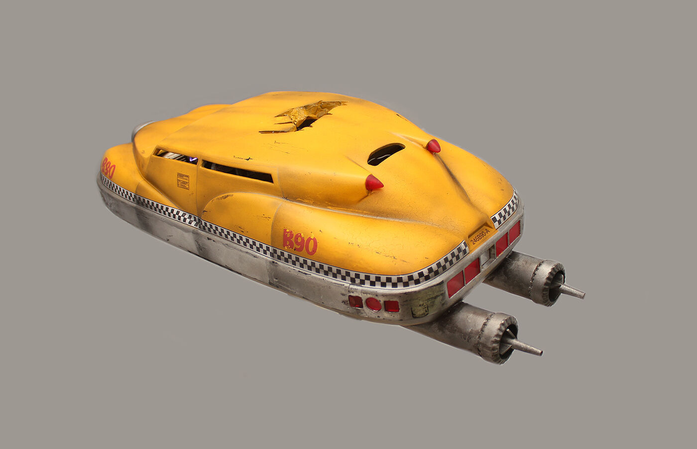 The fifth element taxi cab STL MODEL studio scale 3D print model_30