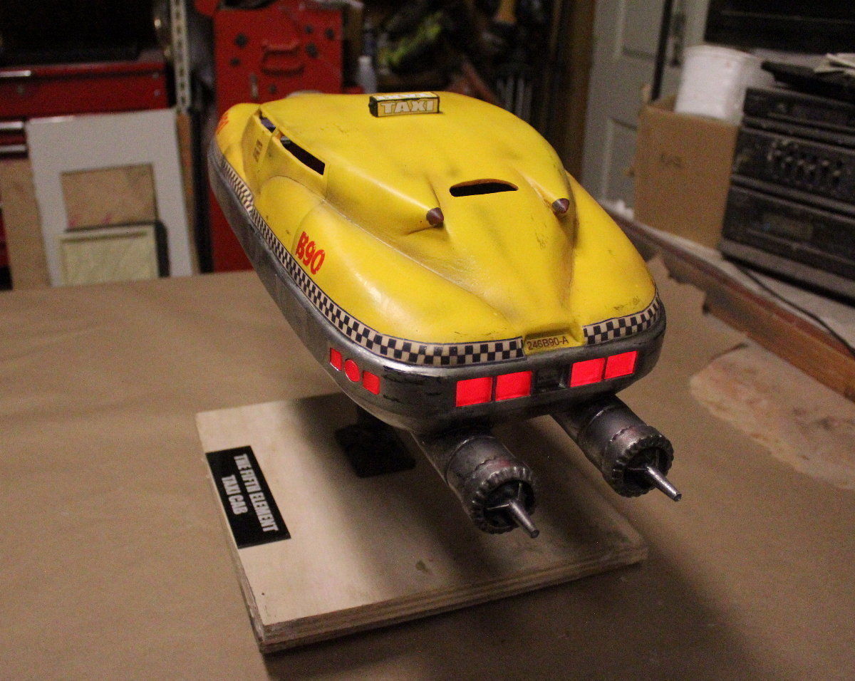 The fifth element taxi cab STL MODEL studio scale 3D print model_23