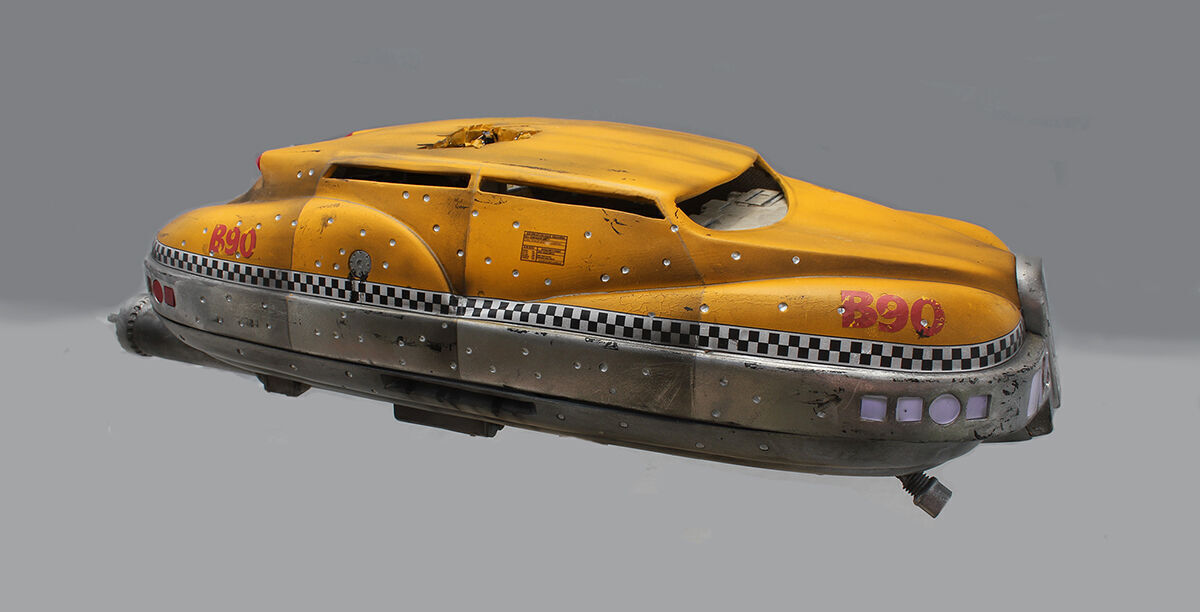 The fifth element taxi cab STL MODEL studio scale 3D print model_28