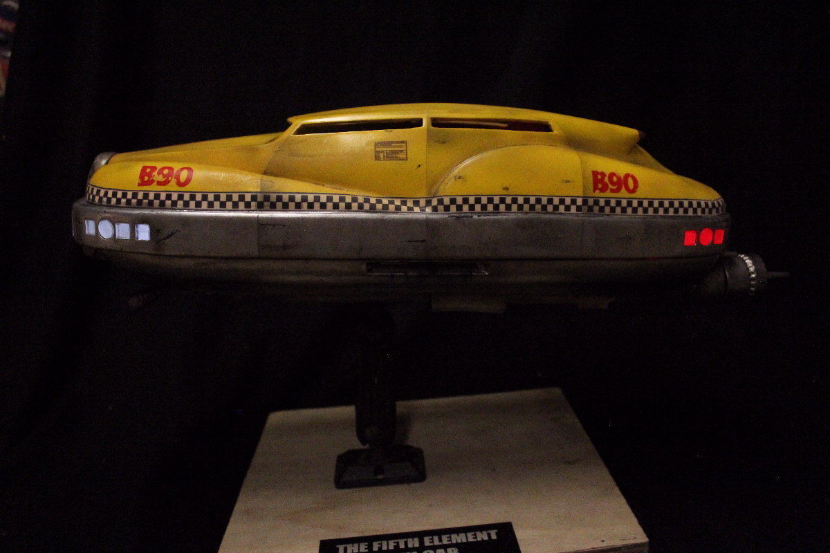 The fifth element taxi cab STL MODEL studio scale 3D print model_17