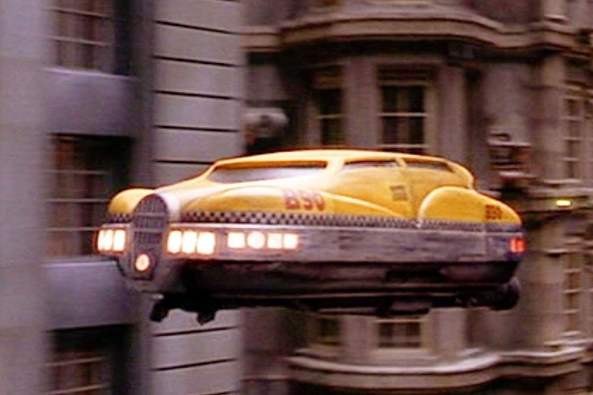 The fifth element taxi cab STL MODEL studio scale 3D print model_24