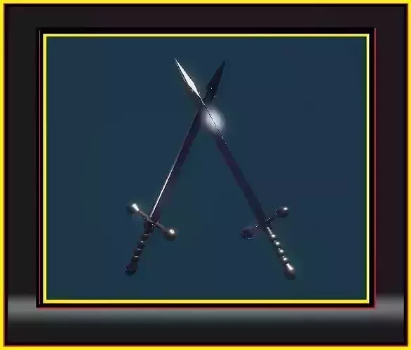 Epic Sabers Free low-poly 3D model