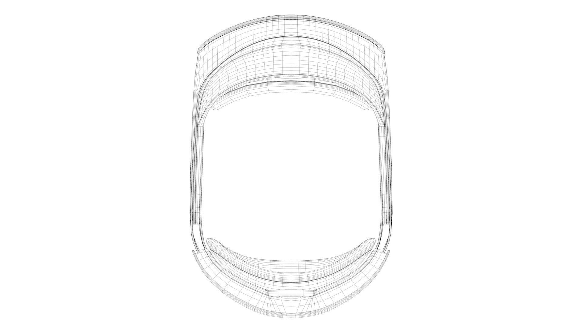VR headset Meta Quest Pro 3D model_10